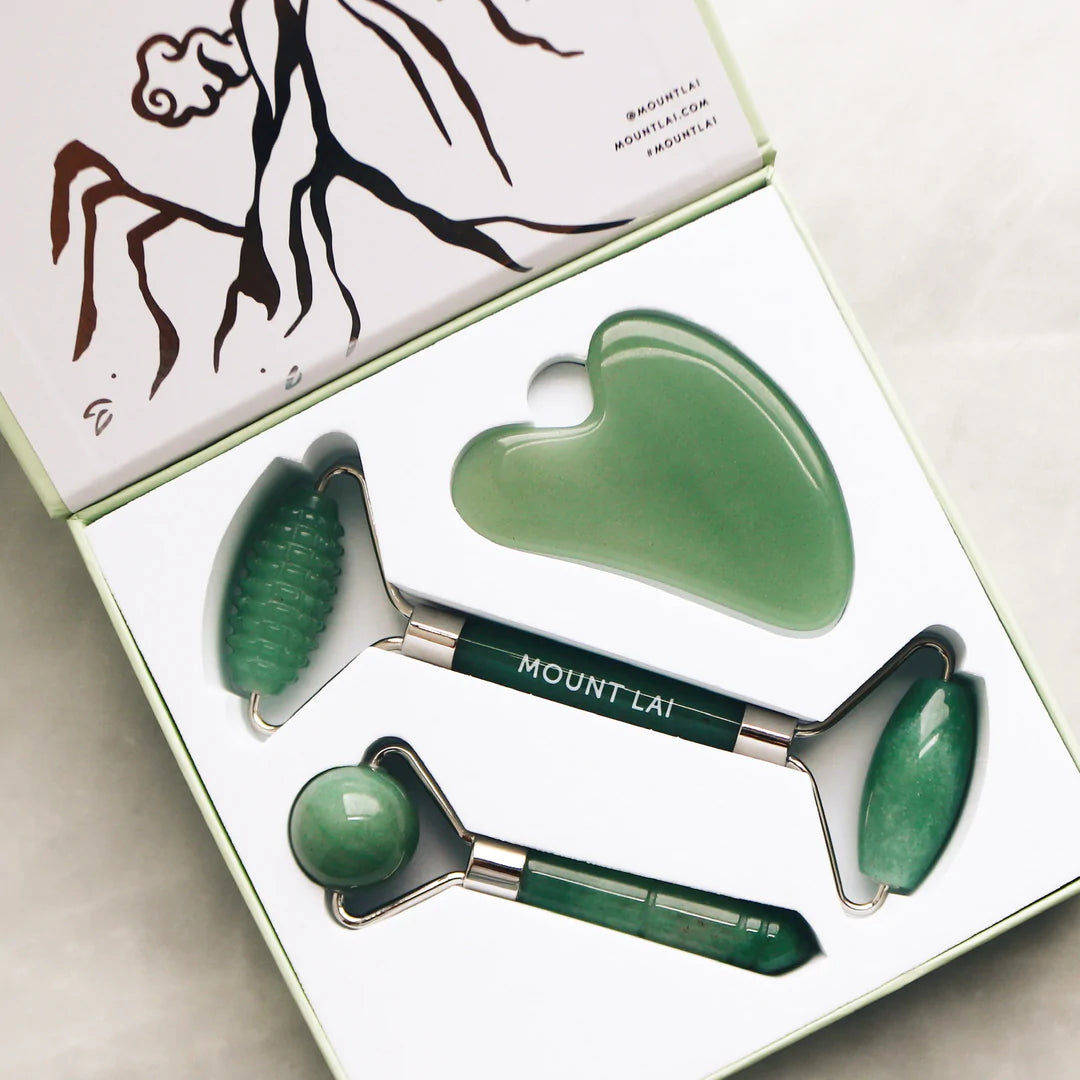 Mount Lai Jade Trio Balancing Set The Jade Trio Balancing Set