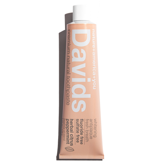 Davids Herbal Citrus Peppermint Natural Toothpaste 5.25oz