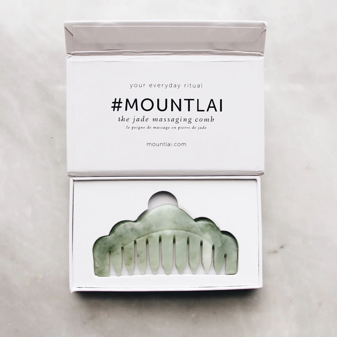 Mount Lai Jade Massaging Gua Sha Comb
