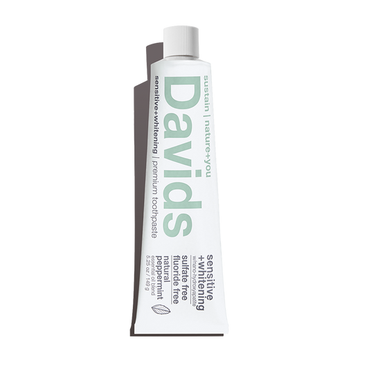 Davids Sensitive+Whitening Nano-Hydroxyapatite Premium Toothpaste  Peppermint 5.25oz
