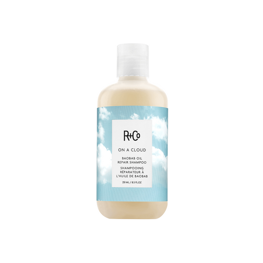 R+Co On A Cloud Baobab Oil Repair Shampoo