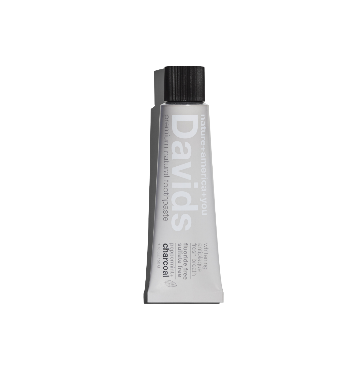 Davids Charcoal+Peppermint Natural Toothpaste