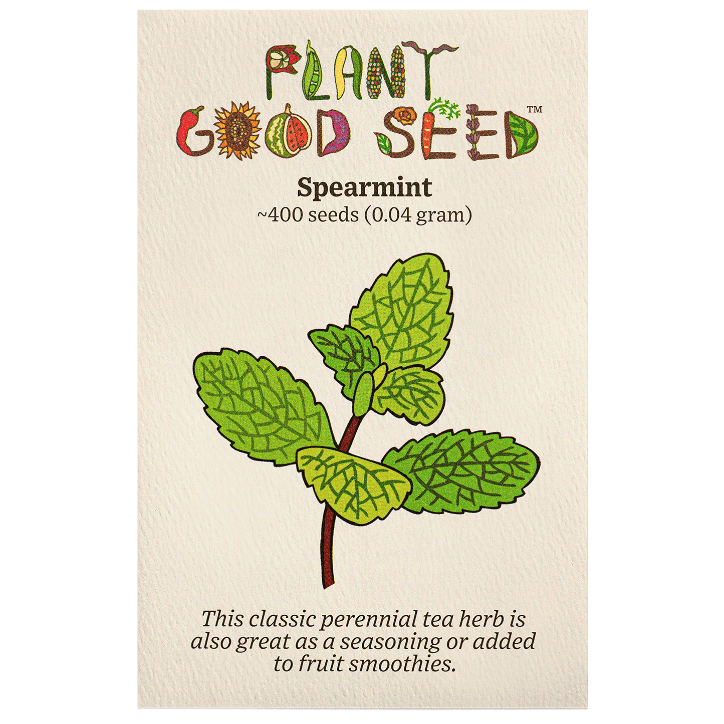 Plant Good Seed Spearmint