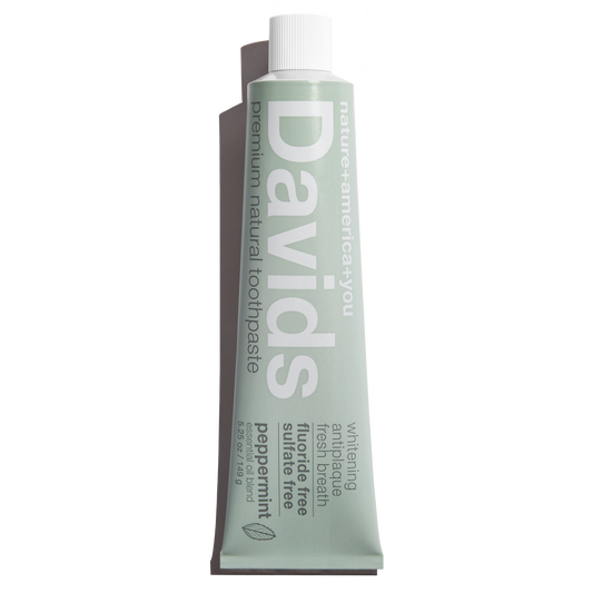 Davids Peppermint Natural Toothpaste