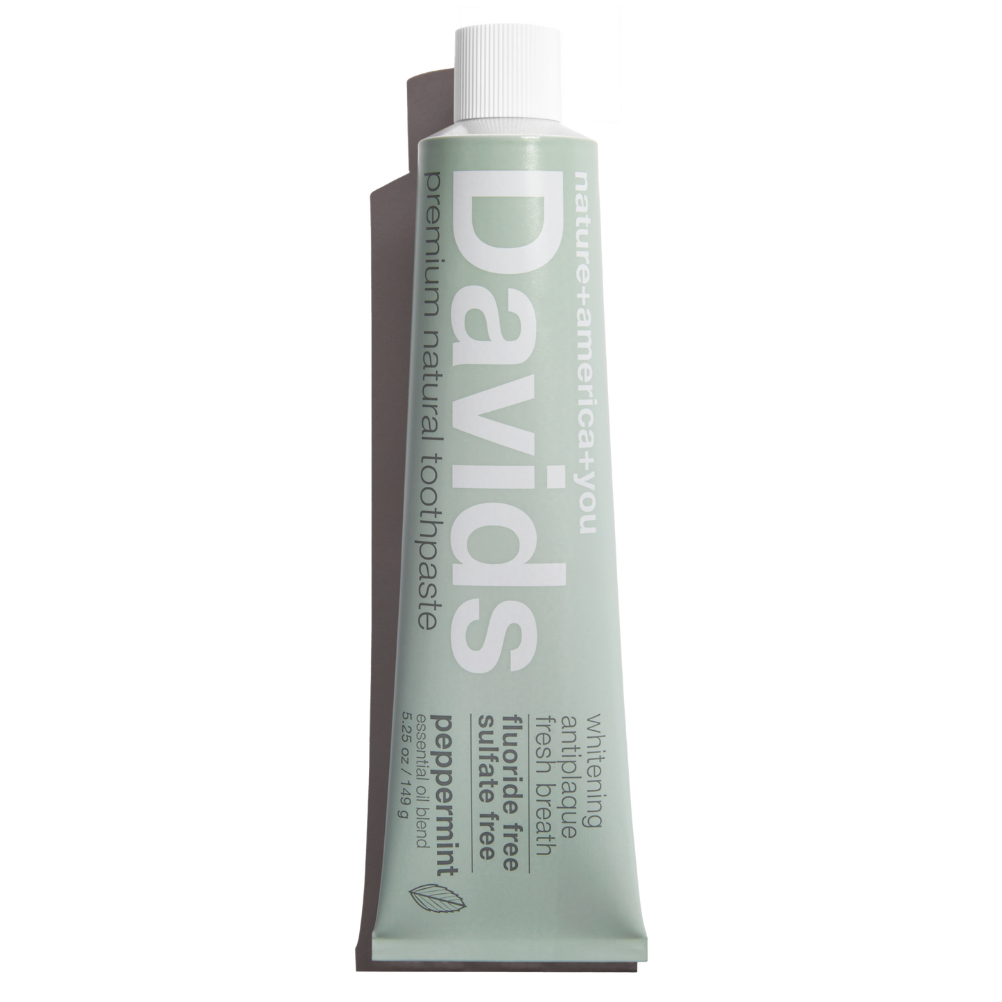 Davids Peppermint Natural Toothpaste